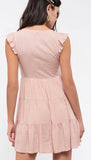Our best selling dress available NOW in Dusty Rose